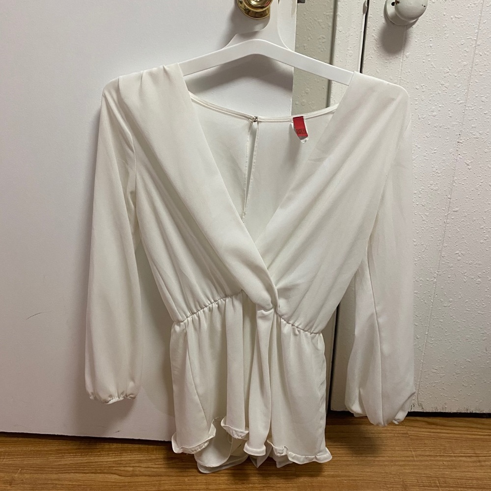 White romper